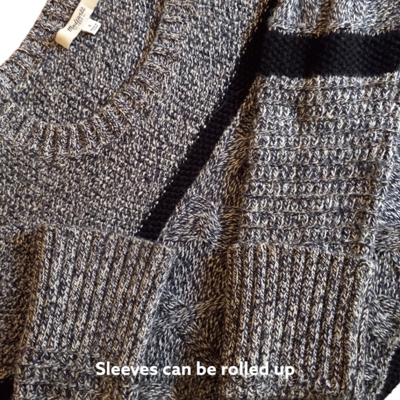 🏖️ MADEWELL Soft Chunky Knit Pullover Size Small - Picture 7 of 11